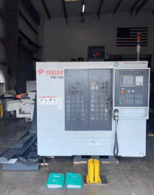 Feeler #VMP-580, CNC Vertical Machining Center, 4-Axis, 22" X, 16" Y, 20" Z, 15 HP, 10000 RPM, CAT40 Taper