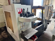 Haas #VF-2, CNC Vertical Machining Center, 3-Axis, 30" X, 16" Y, 20" Z, 14" x 36" Table, 30 HP, 10000 RPM