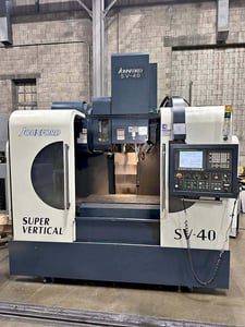 Johnford #SV-40, CNC Vertical Machining Center, 3-Axis, 41" X, 20" Y, 24" Z, 47.2" x 19.7" Table, 15 HP