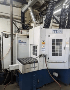 Milltronics #TT24, CNC Vertical Machining Center, 3-Axis, 23" X, 25" Y, 20" Z, 22" x 26" Table, 24 HP, 10000