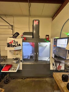 Haas #VF-2SS, CNC Vertical Machining Center, 4-Axis, 30" X, 16" Y, 20" Z, 14" x 36" Table, 30 HP, 12000 RPM