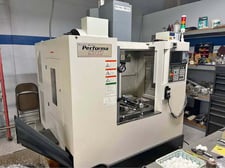Akira-Seiki #Performa-SR-2, CNC Vertical Machining Center, 21" X, 15" Y, 14" Z, 20 HP, 20 automatic tool