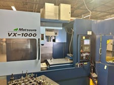 Matsuura #VX-1000, CNC Vertical Machining Center, 3-Axis, 40.1" X, 24" Y, 24" Z, 23.62" x 47.24" Table, 15000