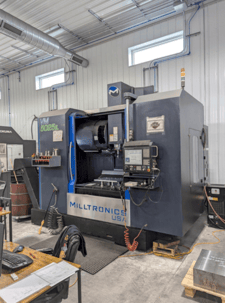 Milltronics #VM5025IL, CNC Vertical Machining Center, 3-Axis, 50" X, 25" Y, 24" Z, 25" x 54" Table, 24 HP
