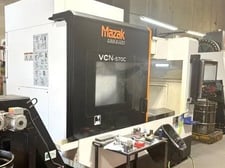 Mazak #VCN-570C, CNC Vertical Machining Center, 3-Axis, 41.3" X, 22.4" Y, 20" Z, 51.18" x 22.44" Table, 15000