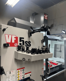 Haas #VF-5SS, CNC Vertical Machining Center, 4th/5th Axis, 50" X, 26" Y, 25" Z, 54" x 24" Table, 30 HP, 12000