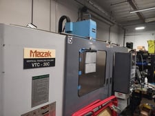 Mazak #VTC-30C, CNC Vertical Machining Center, 3-Axis, 65.3" X, 29.9" Y, 26" Z, 29.92" x 79.78" Table, 15 HP