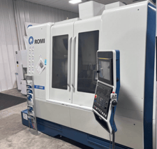 Romi #D-1000, CNC Vertical Machining Center, 3-Axis, 40.1" X, 24" Y, 25.2" Z, 20 HP, 15000 RPM, ISO 40 Taper