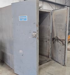 60" width x 108" L x 78" H Steelman, Electric Batch Oven