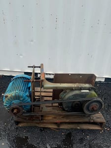 15 HP 1765 RPM North American Electric, Frame 254T, ISO 9001 AC motor H1815 with Dodge TA427H, 230/460 Volts