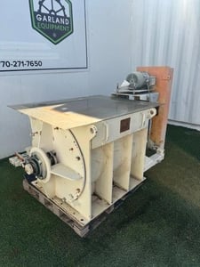 24" x 24" Clarke's #CFV24X971029, feeder, Toshiba 5 HP motor @ 1800 RPM, Falk 4207J25