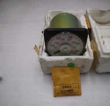 Yokogawa 103111fazz db40 ammeter rtg 0-1 ma - stock 5240cc