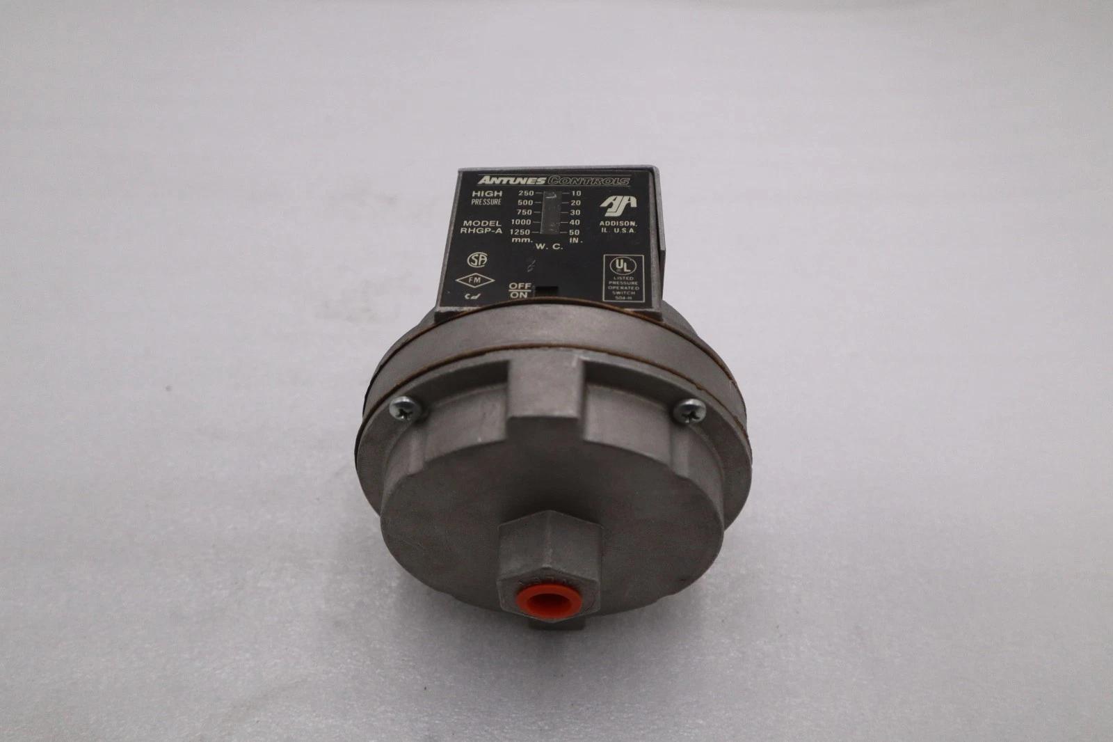NEW OPEN BOX ANTUNES CONTROLS RHGP-A High Pressure Switch STK L207CC