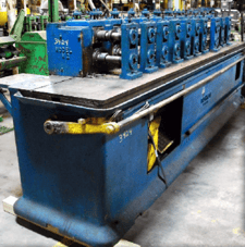 12 Stand, Tishken #12-M2-2, Rollformer, 2" spindle, 6" roll space, 11" centers, AS IS