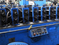 12 Stand, Tishken #12-MW-2, Rollformer, RL, 2" spindle, 8" roll space, 12" centers, AS IS