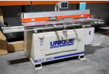 Unique #GT-250, Door Machine, 10 HP, 1-1/4" spindle