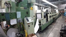 Miyakoshi #MVF-20D-011S1, UV Web Offset Press, 20.5" web, 6-Unit, 1992