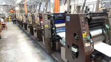 Diddle Didde #VIP, UV Web Offset Press, 8-Unit, 20.5" web, Interchangeable Cylinders