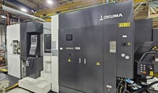 Okuma #MA-600HII Space Center, 4-Axis CNC horizontal machining center, 39.3" X, 35.4" Y, 39.3" Z, 6000 RPM