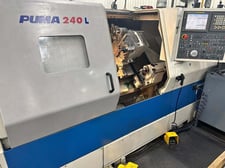 Daewoo Doosan #Puma-240L, 2-Axis CNC Lathe, 22.4" swing, 23.6" turning length, 25.5" machining length, 10"