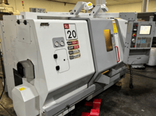 Haas #SL-20T, 2-Axis CNC Lathe, 23" swing, 10.3" turning diameter, 24" machining length, 8" chuck, 2" bar, 20