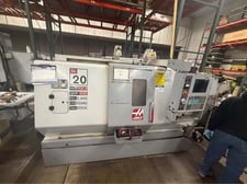 Haas #SL-20T, CNC Lathe, 23" swing, 10.3" turning diameter, 24" machining length, 8" chuck, 2" bar, 20 HP