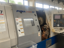 Daewoo Doosan #Puma-2000SY, CNC Lathe, 23.6" swing, 20" machining length, tailstock, 2005