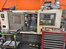 Hwacheon #Hi-Tech-200AI, 2-Axis CNC Lathe, 19.7" swing, 13.8" turning diameter, 15.7" machining length, 8"