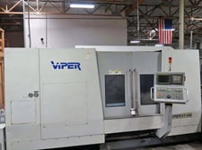 Mighty Viper #VT-40A, CNC Lathe, 39.3" swing over bed, 34.64" turning diameter, 37.79" turning length, 15"