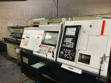 Mazak #Quick-Turn-Nexus-250MSY, 4-Axis CNC Lathe, 26.5" swing, 21.28" machining length, 10" chuck, 35 HP