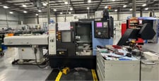 Daewoo Doosan #Lynx-220L, 2-Axis CNC Lathe, 20" swing, 12.6" machining length, 2" bar, 20.1 HP, 6000 RPM