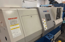 Daewoo Doosan #Puma-240C, 2-Axis CNC Lathe, 21.7" swing, 13.8" turning diameter, 21.6" machining length, 10"
