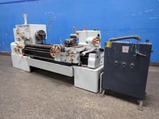 21" x 53" Leblond #2013-HEVIDUTY, Lathe, elect cabinet, compount rest, tailstock, 3 jaw 12" chuck, 2" bore