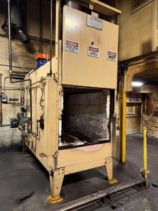 36" width x 30" H x 72" L Gasbarre, tempering furnace, 1300&deg;F, Gas Fired, Fiber Lined, 480 V., 2017