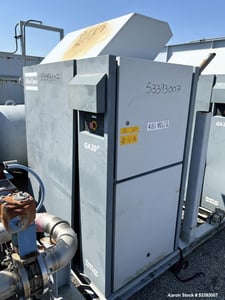 210 CFM, 109 psig, Atlas Copco GA30+ Rotary Screw Compressor, 40 HP (2 available)