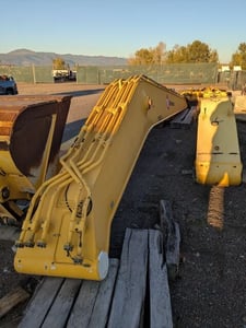 Elk, 65' L reach boom for Komatsu PC300-7/8, includes 42" Elk bucket & 60" Cat bucket