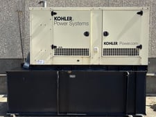 100 KW John Deere #100REOZJF, diesel generator set, 277/480 Volts, 3-phase, 71 hours, 1800PM, 4045HF285