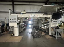 59" Nordmeccanica #Super-Simplex-1500, solventless laminator, 40" unwind diameter, edge guiding, 2005