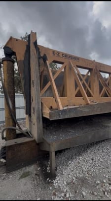 EZ Car #A+, car crusher, 10" bopre cylinder, 78" travel, 4" rod shaft, 2011