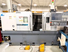 Okuma #Genos-L400, 2-Axis CNC turning center lathe, OSP-P200L-R Control, 20.4" swing, 19.6" centers, 10"
