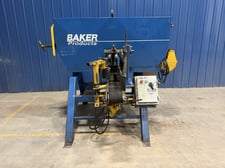Baker #A, Single Head, Resaw, 3ph, 20 HP TEFC, 6" conveyor, NEMA 12 panel, 240/480 V.