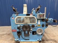 24" Hasko #SR-24, High Speed Roll Feed Gang Rip Saw, 24" W, 1/2"- 2-1/2" thick, 14" blade, 75 HP, 460 V.