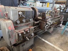 21" x 98.5" Tarnow #TUJ-48X2500, Engine Lathe, 1120 RPM, inch/metric threads, 2" bore, 220 V.