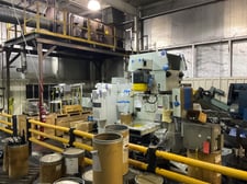 Fives Landis Gardner #VDD760-G3, Vertical Double Disc Grinder, cell & conveyors, 760mm x 190 mm x 5mm, 40 HP