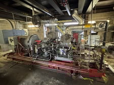 930 KW Marathon MagnaMax #742FDM5107, Synchronous Generator Set, Lufkin NM1000C Gear Drive, Skid-mount, 4160