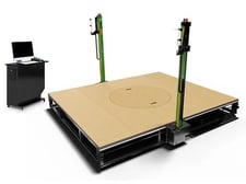 Frog3D #Frogwire-III, CNC Hot Wire Foam Cutter, 8' X 8', 5-axis, 97" x 97" x 52" work area, 2021