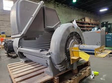 400 HP 1200 RPM Teco Westinghouse, Frame 5011C, TEFC BB, 460 Volts, New Surplus