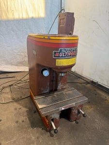 4 Ton, Denison #Multipress, hydraulic press, 7" stroke, 10" x 20" bed