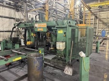 Peddinghaus #BDL-1250/9, beam / drill line, 49" W x 24" H profil capacity, 9 spindles, 900 RPM, 15 HP