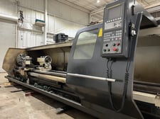 Vanguard #CAK80485D, 2-Axis CNC Lathe, 32" swing, 18.9" turning diameter, 191" machining length, 28" chuck